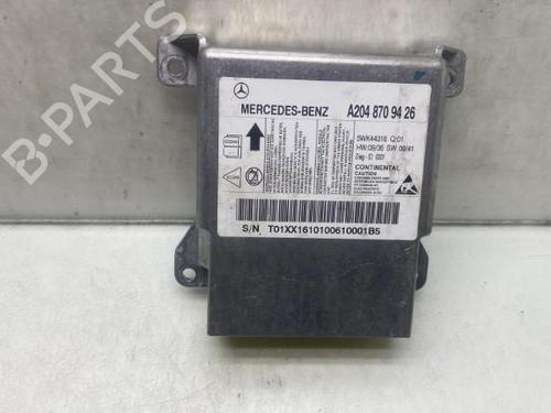 Used ECU airbags MERCEDES-BENZ C-CLASS (W204) C 180 CDI (204.000) (120 hp) 19988391