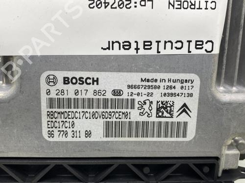 Engine control unit (ECU) CITROËN C4 II (NC_) 1.6 HDi 90 | BP21485848M57 - Image 4