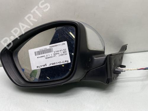 Used Left mirror PEUGEOT 208 I (CA_, CC_) 1.2 VTI 82 (82 hp) 31594694