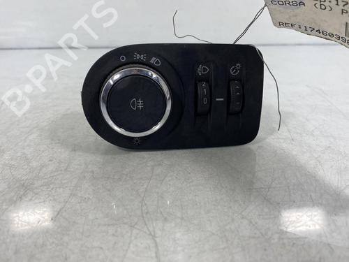 Used Headlight switch OPEL CORSA D (S07) [2006-2015]  19985405