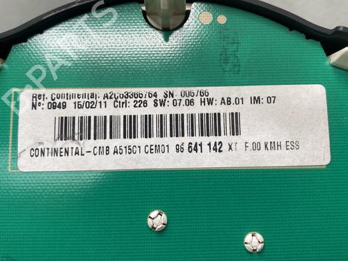 Instrument cluster CITROËN C3 II (SC_) 1.4 | BP32782746C47  - Image 5