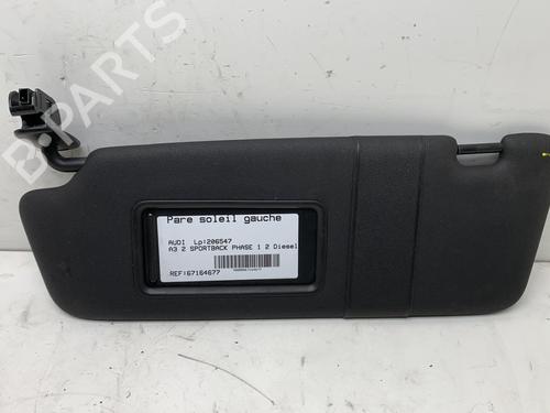 Used Left sun visor Left sun visor AUDI A3 Sportback (8PA) [2004-2015] 19975323 19975323