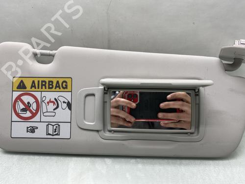 Used Right sun visor RENAULT CLIO V (B7_) 1.5 Blue dCi 100 (B7AD) (101 hp) 29304135