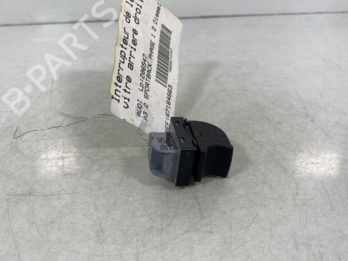 Used Right rear window switch AUDI A3 Sportback (8PA) [2004-2015]  19975325