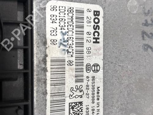 Engine control unit (ECU) CITROËN C4 Picasso I MPV (UD_) 1.6 HDi | BP28797819M57