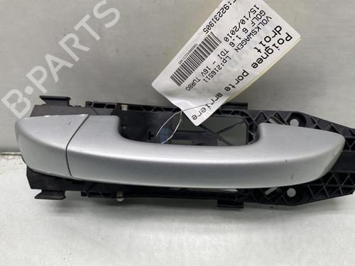 Høyre bak utvendig håndtak VW GOLF VI (5K1) 1.6 TDI (105 hp) 21265732