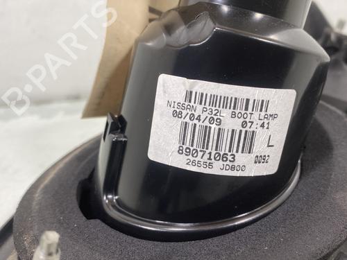 Used Left tailgate light Left tailgate light NISSAN QASHQAI I (J10, NJ10) 1.5 dCi (106 hp) 29428991 29428991