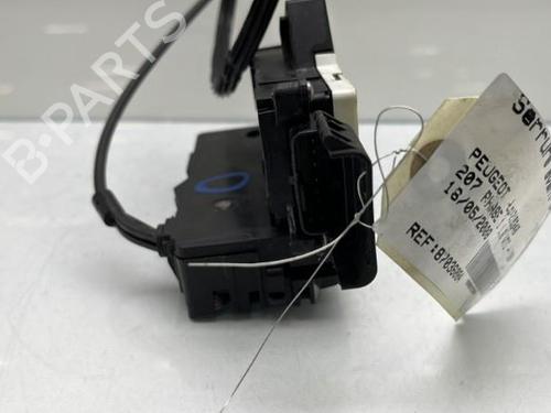 Front right lock PEUGEOT 207 (WA_, WC_) 1.6 16V VTi | BP19959370C97 