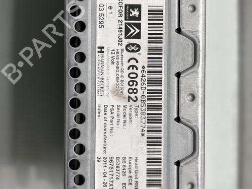 Radio CITROËN C3 II (SC_) 1.4 HDi 70 (SC8HZC, SC8HR0, SC8HP4) | BP28279834E6 
