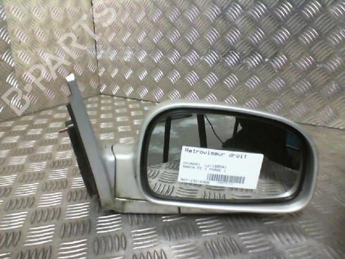 Used Right mirror HYUNDAI SANTA FÉ I (SM) 2.4 16V 4x4 (136 hp) 21948628