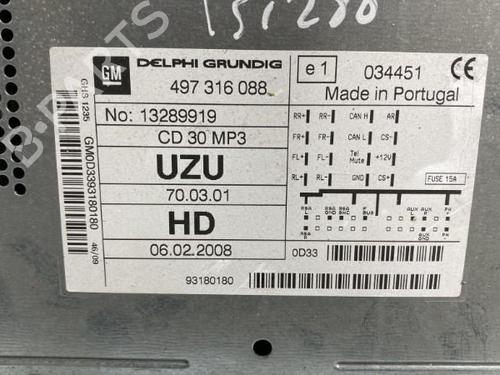 Used Radio Radio 20004828 20004828