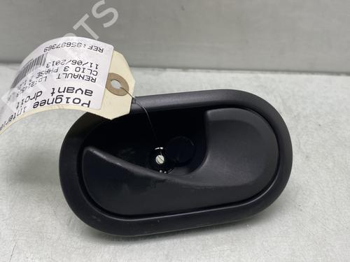 Used Front right interior door handle RENAULT CLIO III (BR0/1, CR0/1) 1.2 16V (BR02, BR0J, BR11, CR02, CR0J, CR11) (75 hp) 21490775
