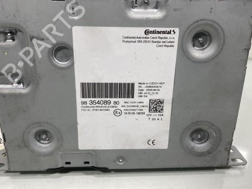 Used Radio Radio PEUGEOT 208 II (UB_, UP_, UW_, UJ_) 1.2 PureTech 100 (101 hp) 19961913 19961913