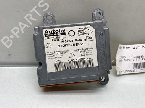 Used ECU airbags CITROËN SAXO (S0, S1) 1.1 X, SX (60 hp) 30490360