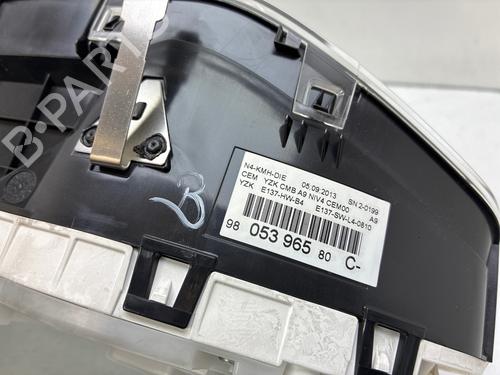 Used Instrument cluster Instrument cluster PEUGEOT 208 I (CA_, CC_) 1.6 HDi (92 hp) 34242880 34242880