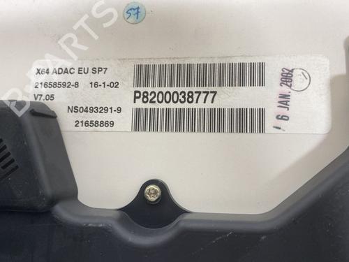 Instrument cluster RENAULT MEGANE I Coach (DA0/1_) 1.6 16V (DA0B, DA04, DA11) | BP27632686C47 