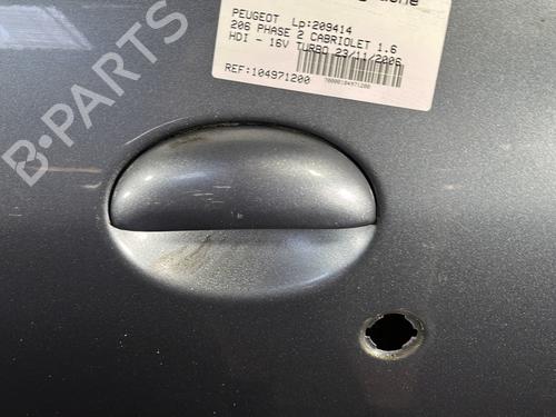 Left front door PEUGEOT 206 CC (2D) 1.6 HDi 110 | BP28279805C2 