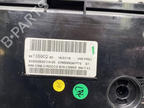 Used Instrument cluster Instrument cluster CITROËN C4 Picasso II 1.6 BlueHDi 120 (120 hp) 24961594 24961594