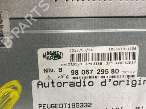 Radio PEUGEOT 208 I (CA_, CC_) 1.4 HDi | BP20028749E6