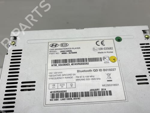 Radio KIA SPORTAGE III (SL)  | BP19957932E6 