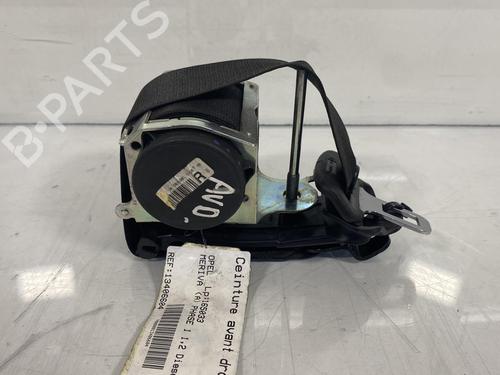 Pretensor delantero derecho OPEL MERIVA A MPV (X03) [2003-2010]  20034373