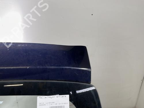 Tailgate DACIA SANDERO 1.4 (BS0C, BS0A, BS0G, BS1F, BS0E) | BP29039371C6 