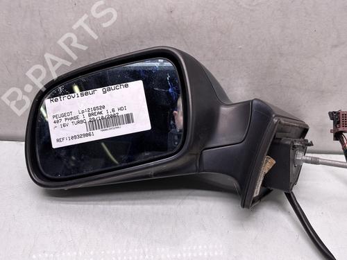 Left mirror PEUGEOT 407 SW (6E_, 6D_) 1.6 HDi 110 8149VG