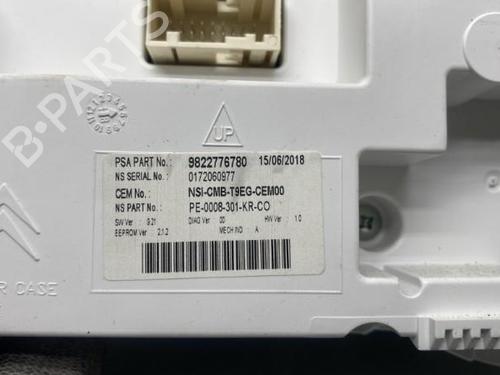 Instrument cluster PEUGEOT 308 II (LB_, LP_, LW_, LH_, L3_) 1.2 THP 110 | BP19968334C47 