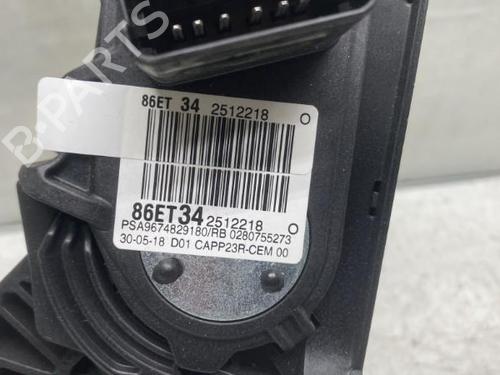 Used Pedal Pedal PEUGEOT 3008 II SUV (MC_, MR_, MJ_, M4_) 1.5 BlueHDi 130 (131 hp) 19952856 19952856