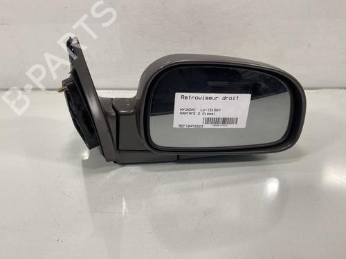 Used Right mirror HYUNDAI SANTA FÉ I (SM) 2.0 CRDi 4x4 (125 hp) 20034839
