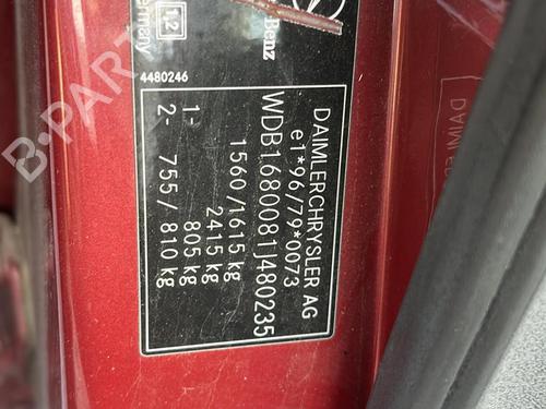 Right taillight MERCEDES-BENZ A-CLASS (W168) A 170 CDI (168.008) | BP19964380C35 