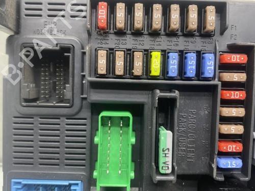 Used Electronic module PEUGEOT 208 I (CA_, CC_) 1.2 VTI 82 (82 hp) 22695156