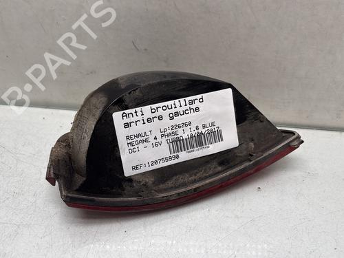 Used Rear fog light Rear fog light RENAULT MEGANE IV Hatchback (B9A/M/N_) 1.6 dCi 130 (B9A4) (130 hp) 33427435 33427435