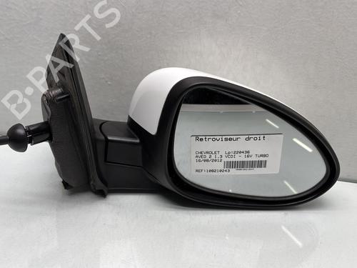 Used Right mirror CHEVROLET AVEO Saloon (T300) 1.3 D (75 hp) 31572609
