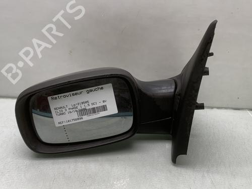 Used Left mirror RENAULT CLIO III (BR0/1, CR0/1) 1.5 dCi (C/BR0G, C/BR1G) (68 hp) 24294909