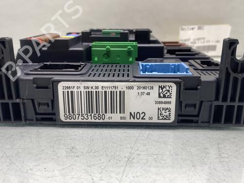 Used Fuse box Fuse box PEUGEOT 2008 I (CU_) 1.2 VTi (82 hp) 30082690 30082690