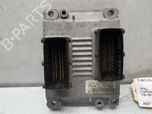 Used Engine control unit (ECU) OPEL CORSA C (X01) 1.2 (F08, F68) (75 hp) 29161519
