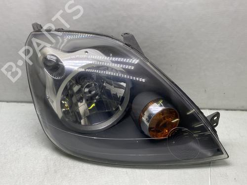 Used Right headlight FORD FIESTA V (JH_, JD_) 1.6 TDCi (90 hp) 22966635