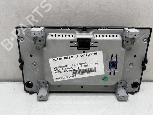 Radio VW GOLF VII (5G1, BQ1, BE1, BE2) 1.6 TDI | BP28280555E6 