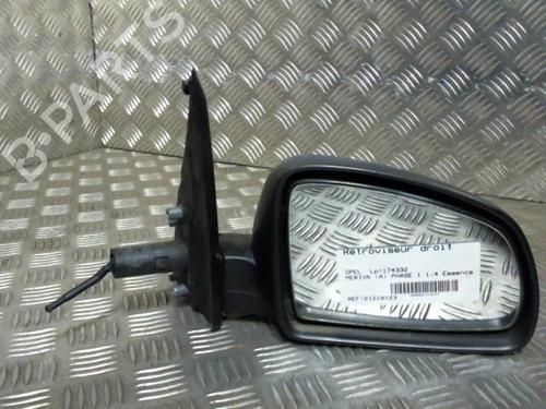 Right mirror OPEL MERIVA A MPV (X03) 1.4 16V Twinport (E75) | BP20018069C27 