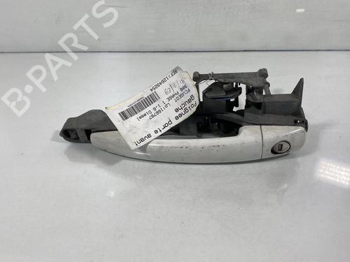 Used Front left exterior door handle PEUGEOT 308 I (4A_, 4C_) 1.6 HDi (90 hp) 20019234