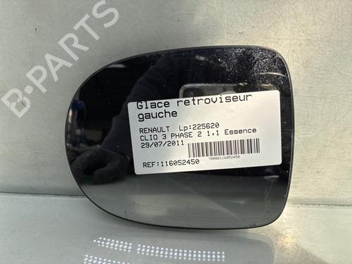 Spejlglas venstre Spejlglas venstre RENAULT CLIO III (BR0/1, CR0/1) 1.2 16V Hi-Flex (BR1U, CR1U) (75 hp) 34242735 34242735