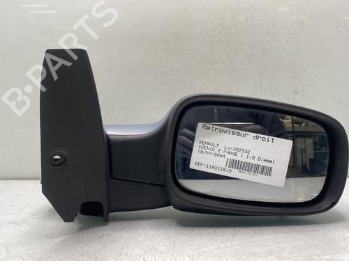Used Right mirror RENAULT SCÉNIC II (JM0/1_) 1.5 dCi (JM02, JM13) (101 hp) 31379364