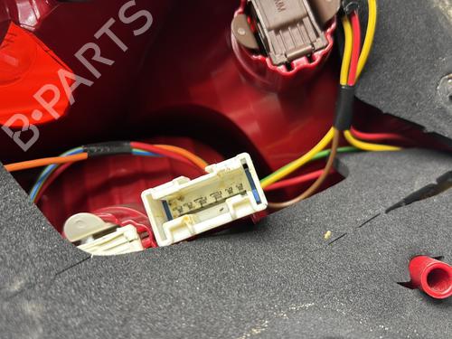 Right taillight PEUGEOT 407 (6D_) 1.6 HDi 110 (6D9HZC, 6D9HYC) | BP29508006C35 
