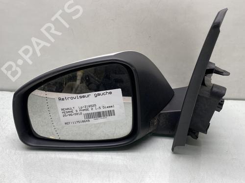Used Left mirror RENAULT MEGANE III Hatchback (BZ0/1_, B3_) 1.5 dCi (BZ0C) (90 hp) 31121624