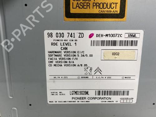 Used Radio PEUGEOT 208 I (CA_, CC_) 1.4 HDi (68 hp) 19973274