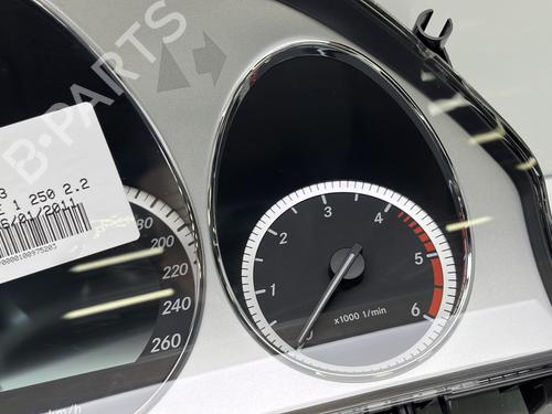 Instrument cluster MERCEDES-BENZ C-CLASS (W204) C 250 CDI (204.003) | BP24960484C47 