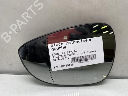 Vetro dello specchietto sinistro FORD FIESTA VI (CB1, CCN) 1.4 TDCi (70 hp) 30933132
