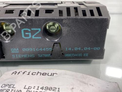 Display monitor OPEL MERIVA A MPV (X03) 1.7 CDTI (E75) | BP20035897C48 