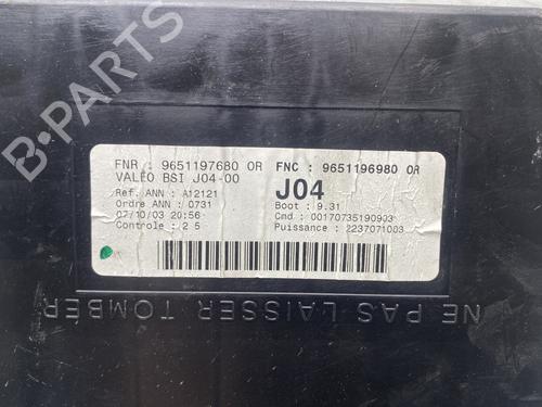 Fuse box PEUGEOT 307 (3A/C) 2.0 HDi 110 | BP29141737E1